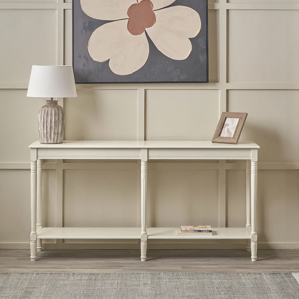 Heritage Pine Wood Large Console Table