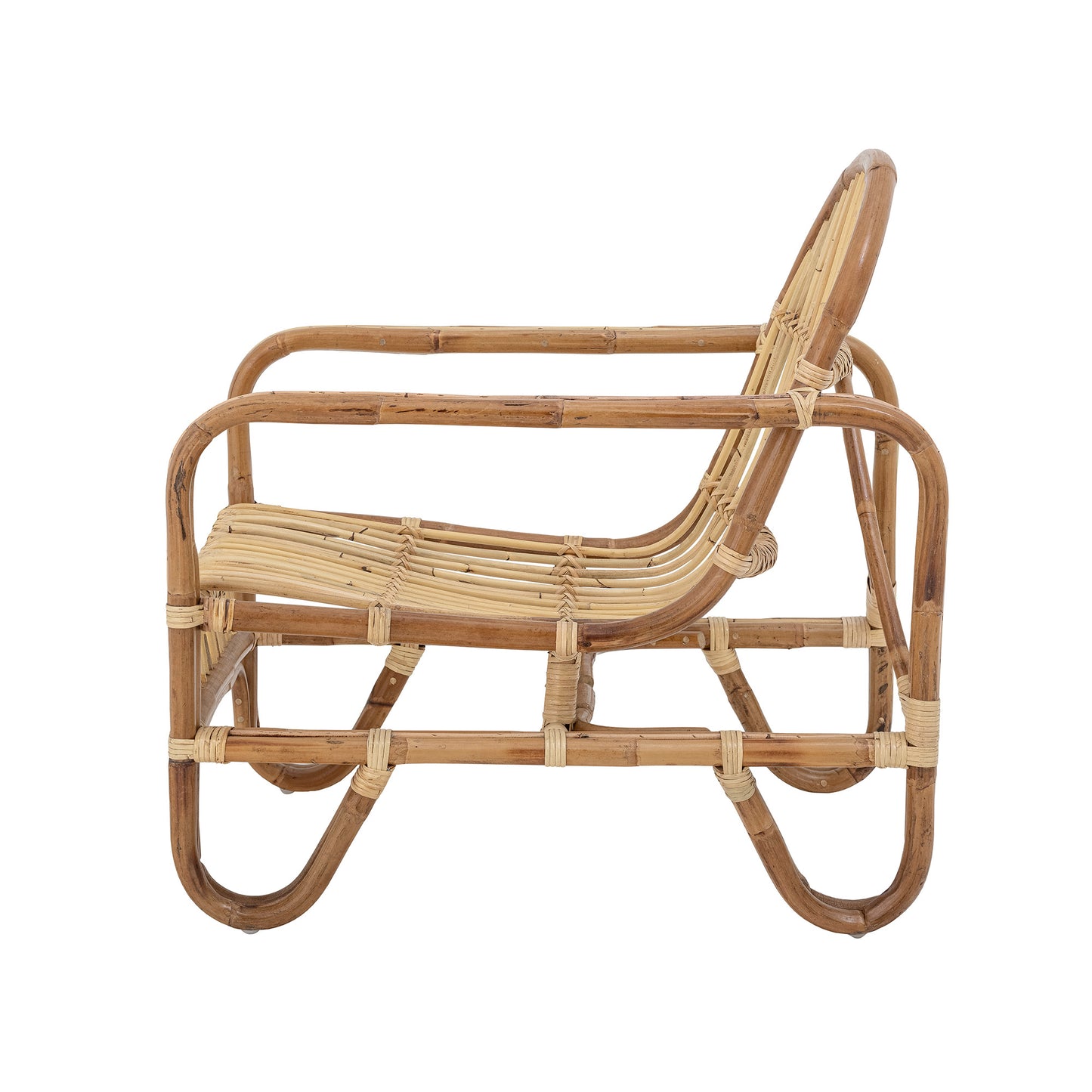 Baal Lounge Chair, Nature, Rattan