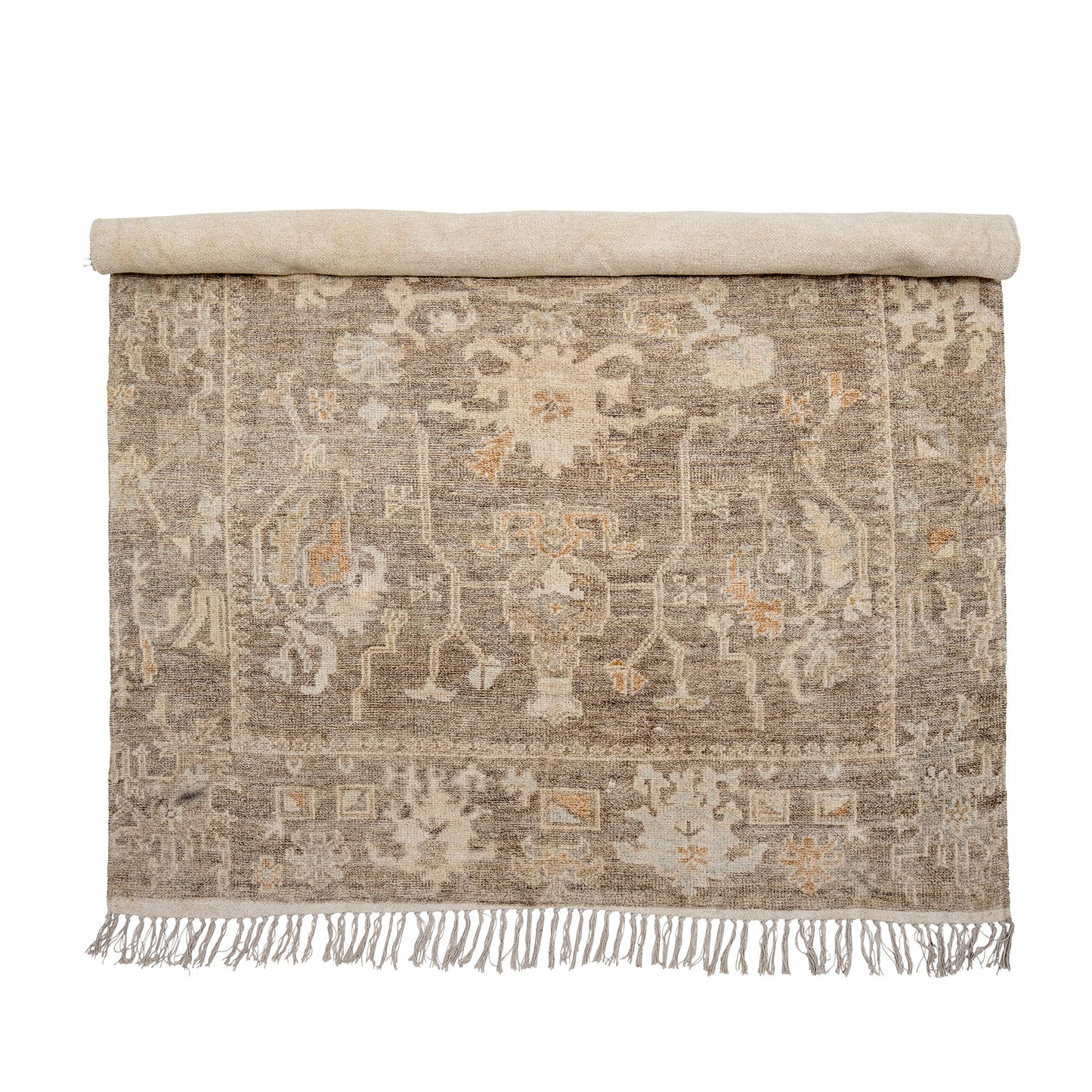 Stresa Rug, Brown, Cotton