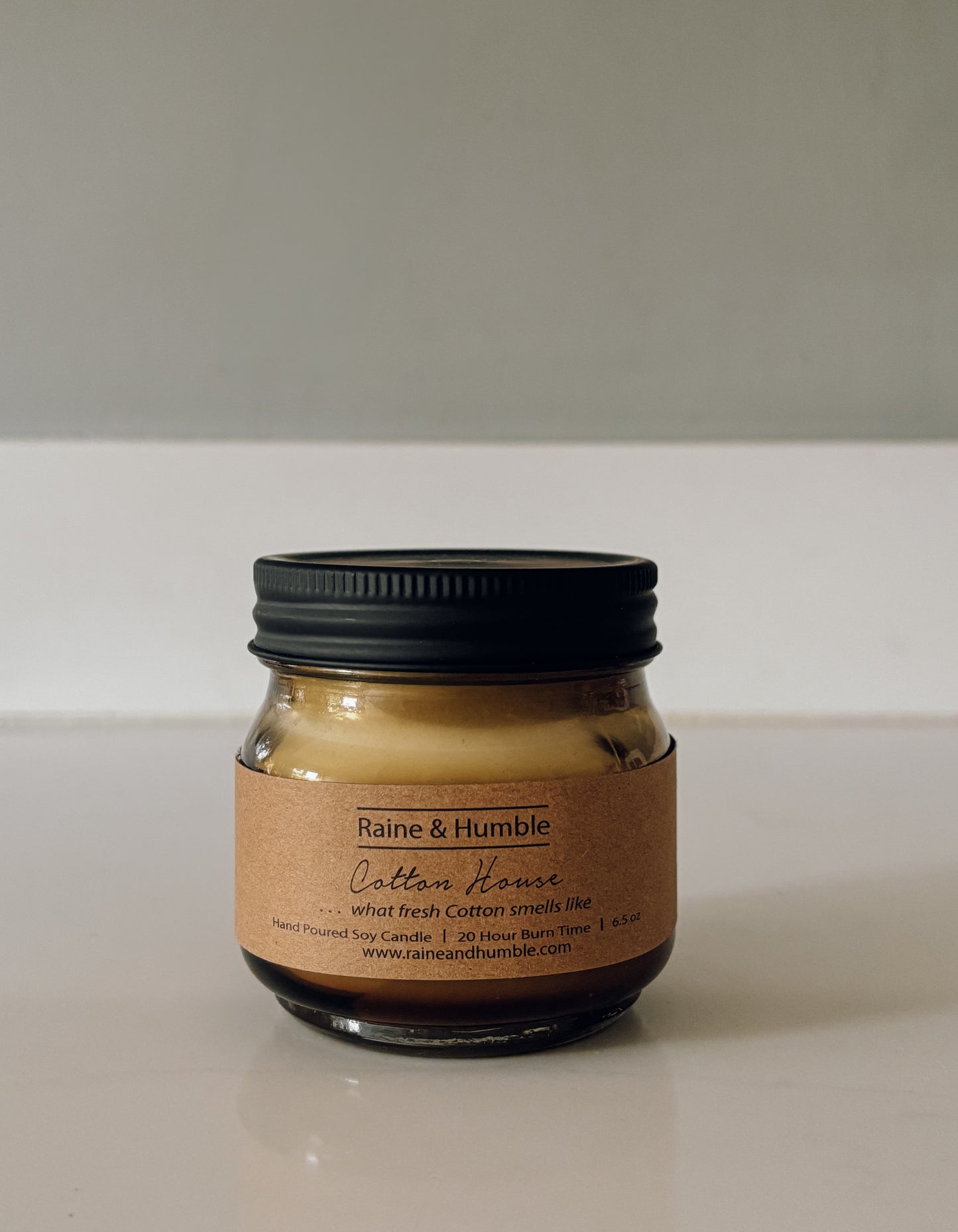 Soy Wax Scented Candle – Cotton