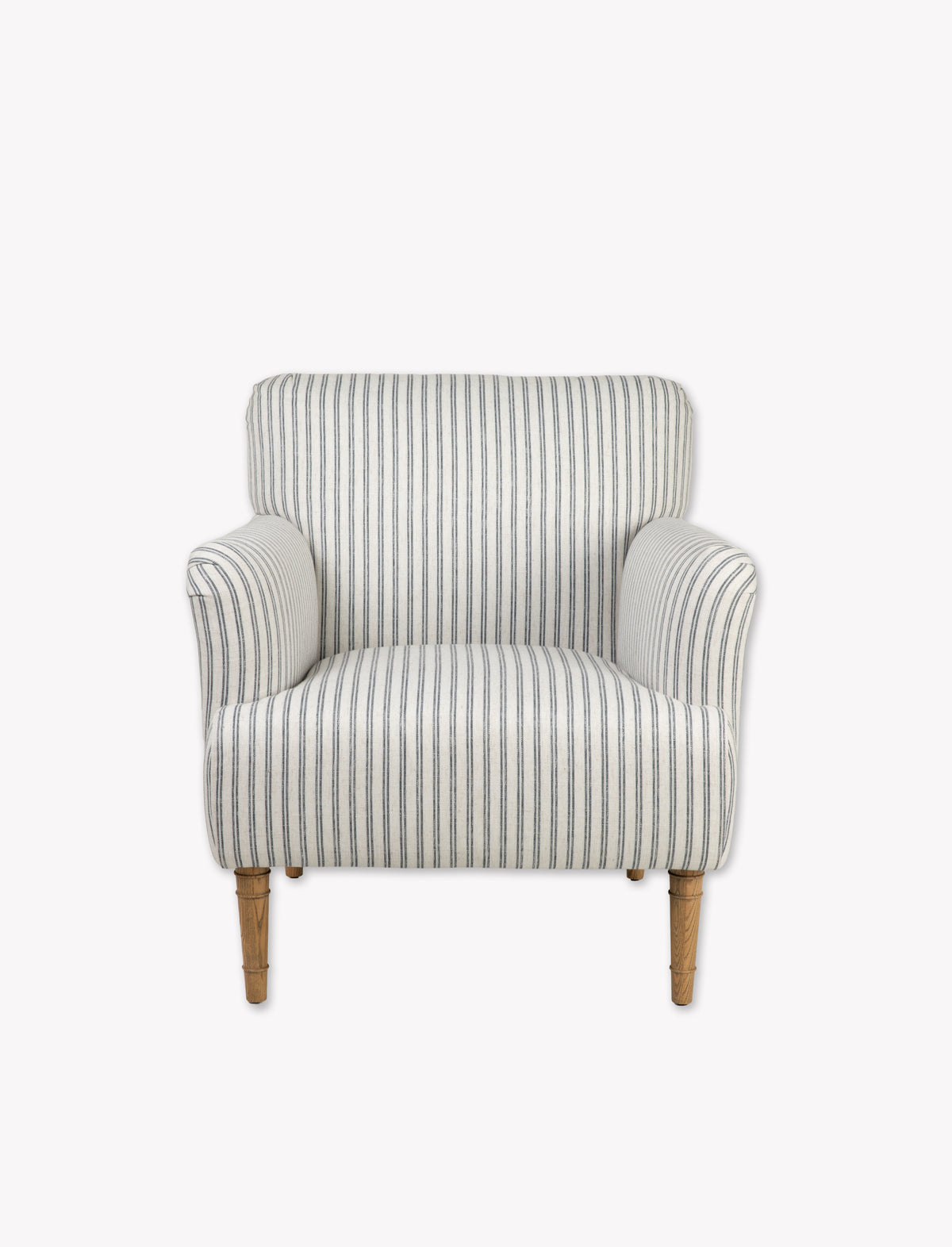Aldwyn Armchair - Ash Wood, Carbon Stripe