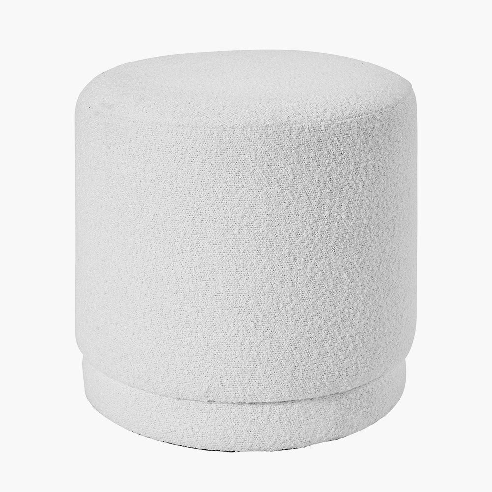 Sassari Fabric Cylinder Pouffe