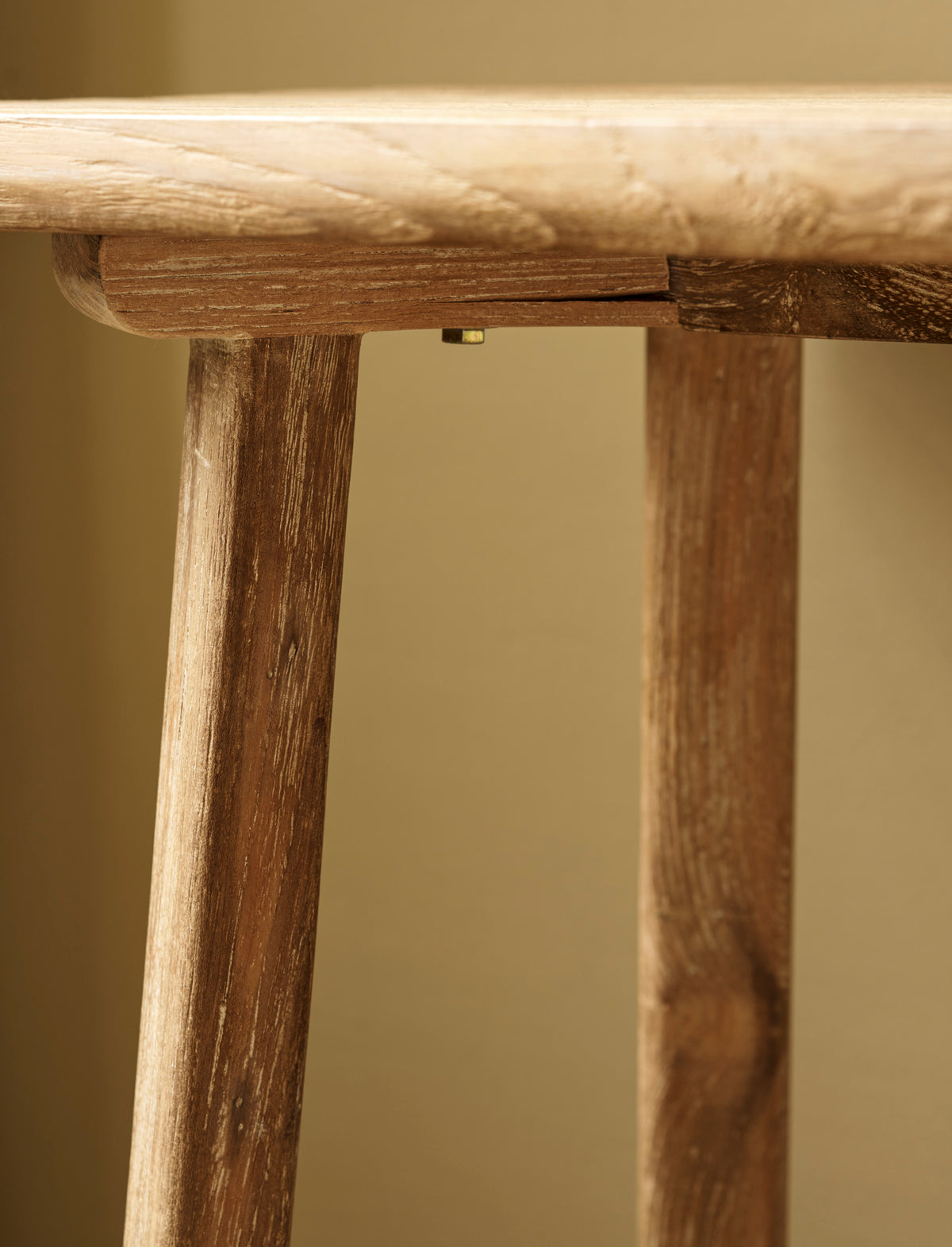 Knightwood Console Table - Reclaimed Teak, Natural Grey