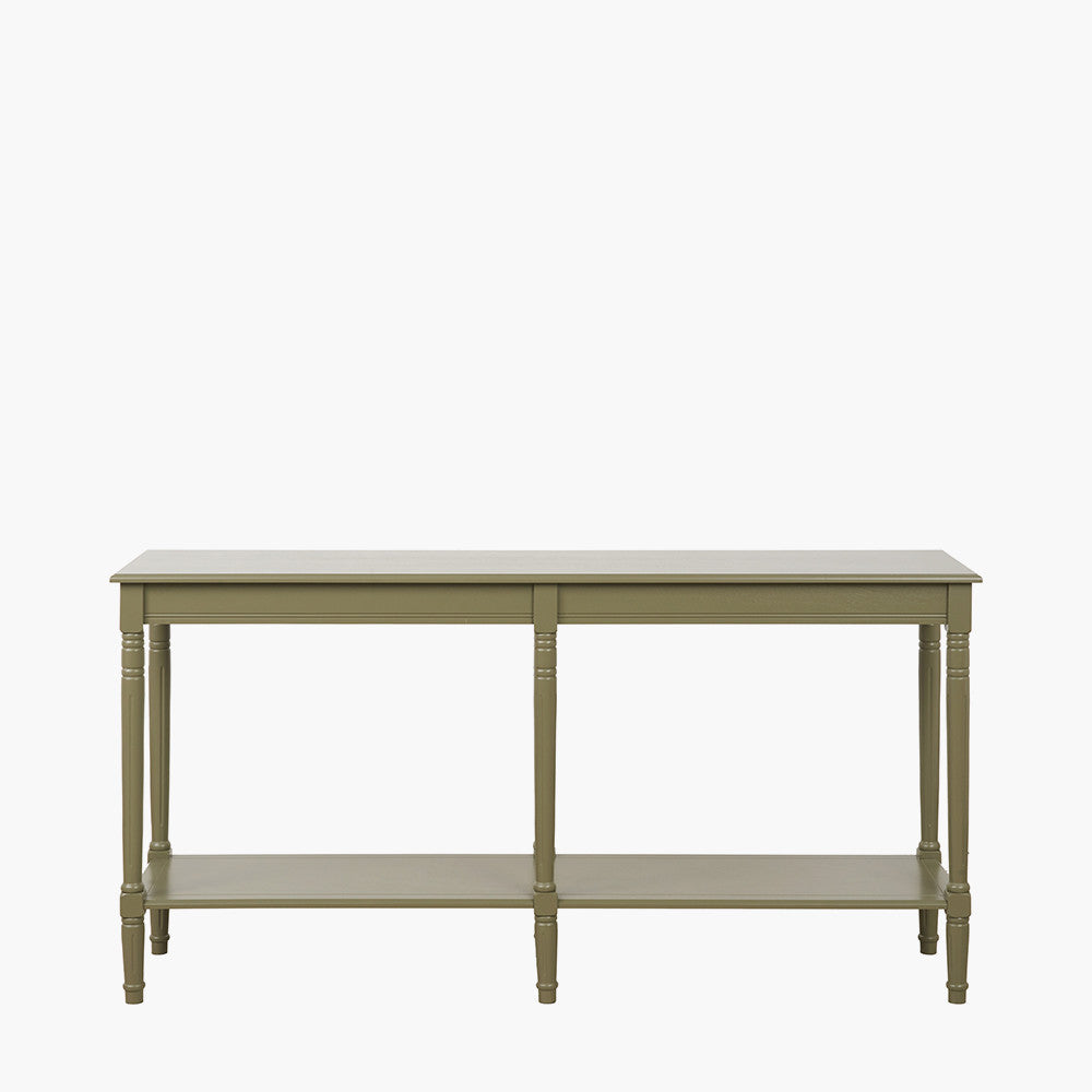 Heritage Pine Wood Large Console Table