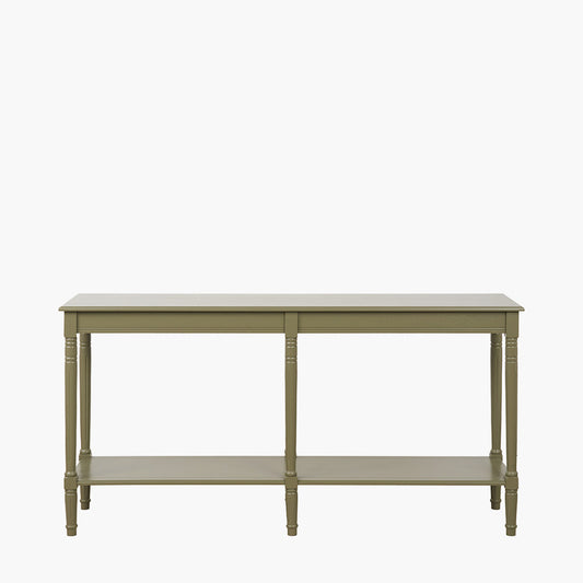 Heritage Pine Wood Large Console Table