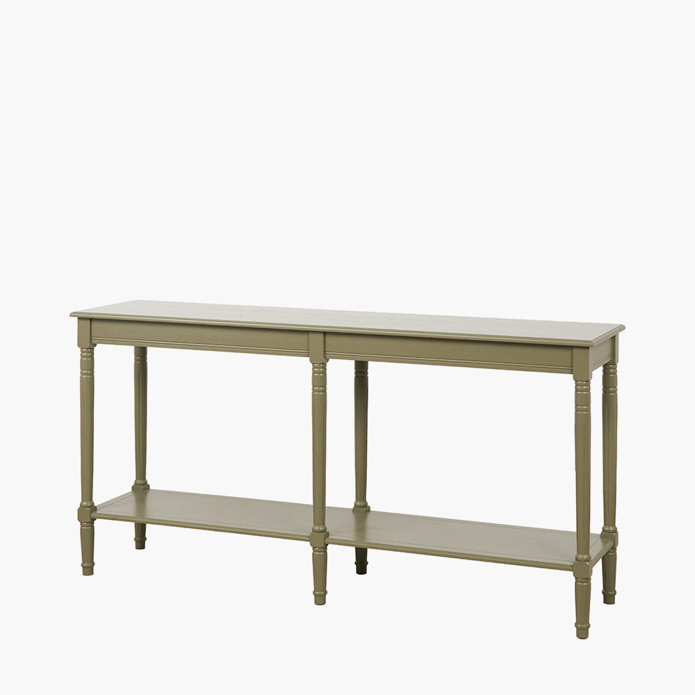 Heritage Pine Wood Large Console Table