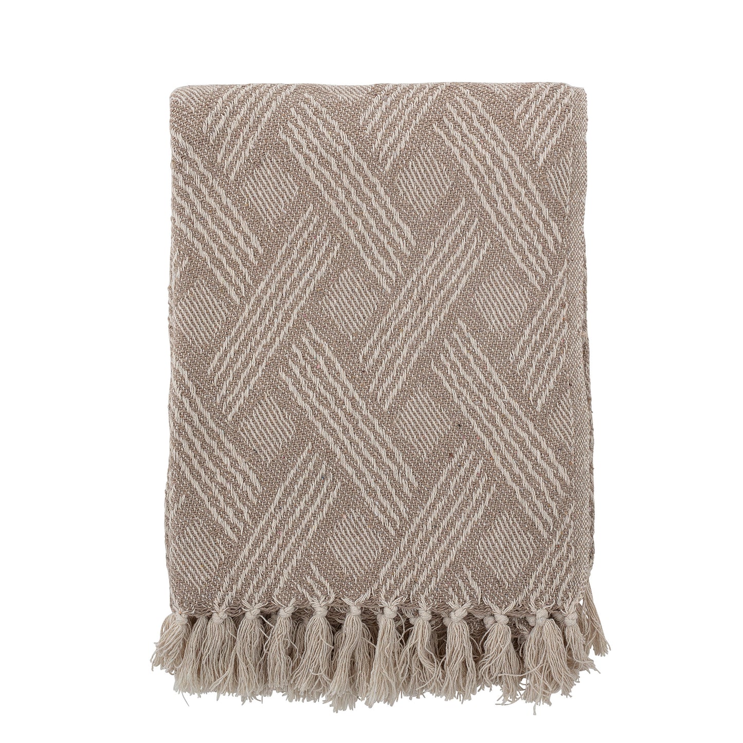 Ghina Throw, Nature, Recycled Cotton