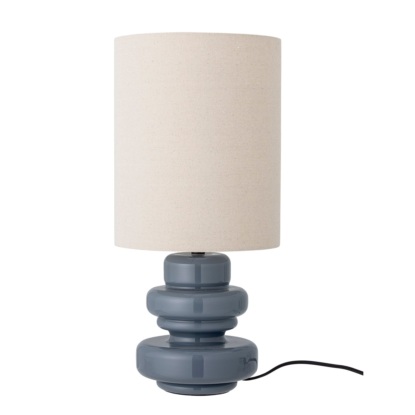 Fabiola Table lamp, Blue, Glass