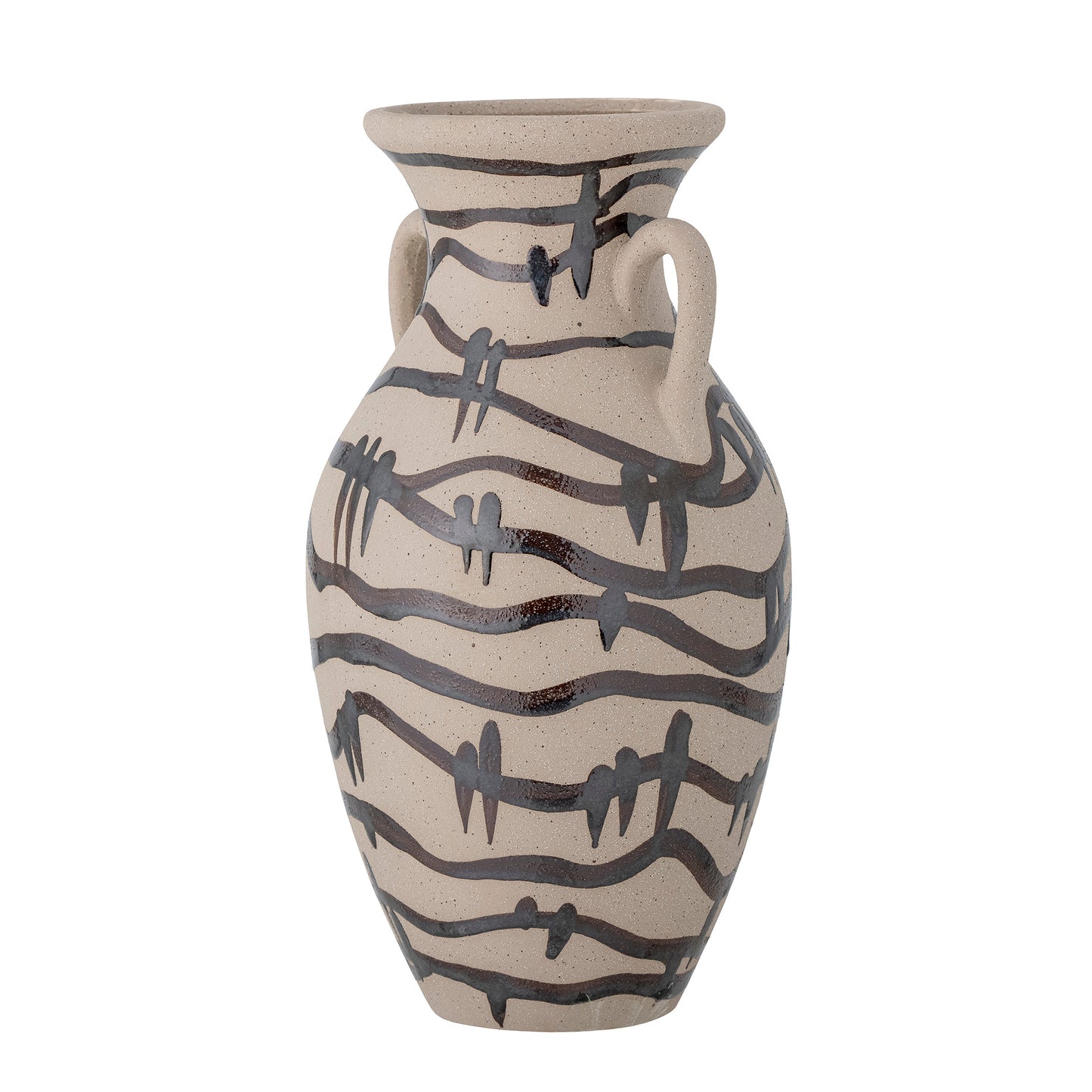 Ohana Vase, Black, Stoneware