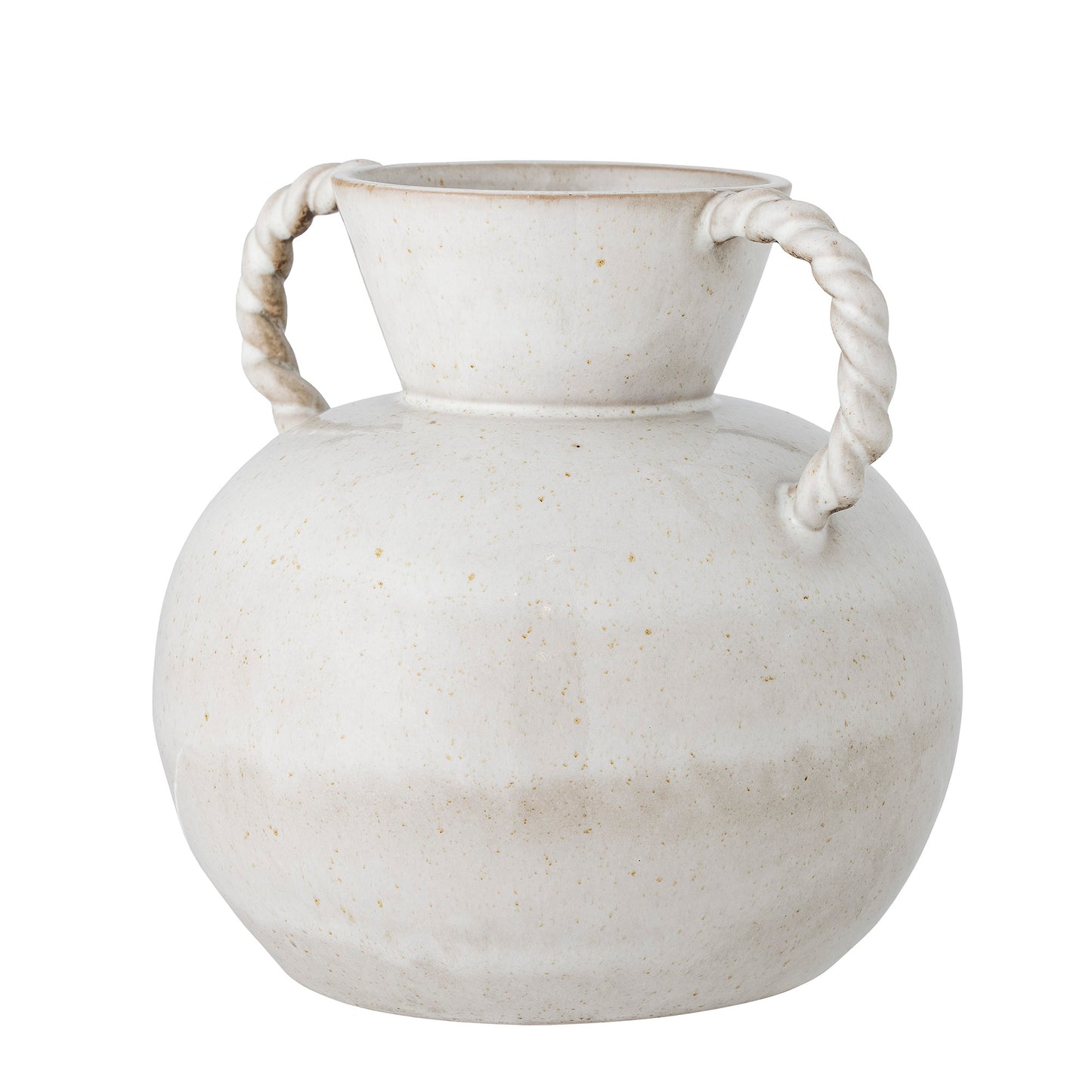 Semira Vase, White, Stoneware