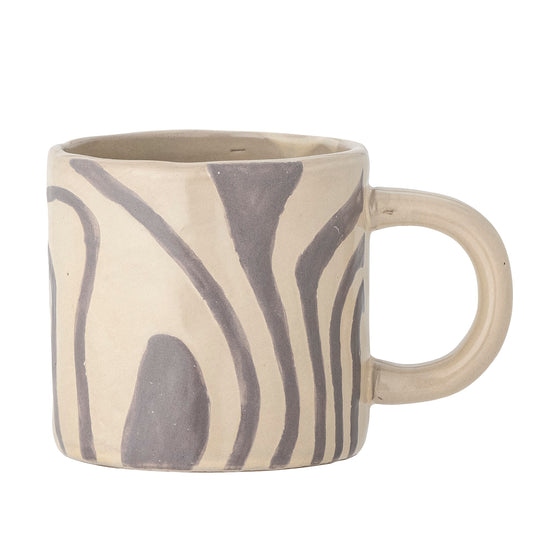 Ninka Mug, Grey, Stoneware