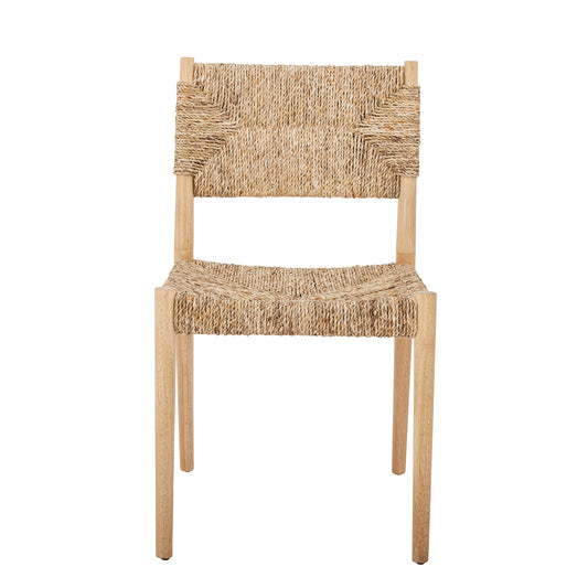 Saran Dining Chair, Nature, Water Hyacinth