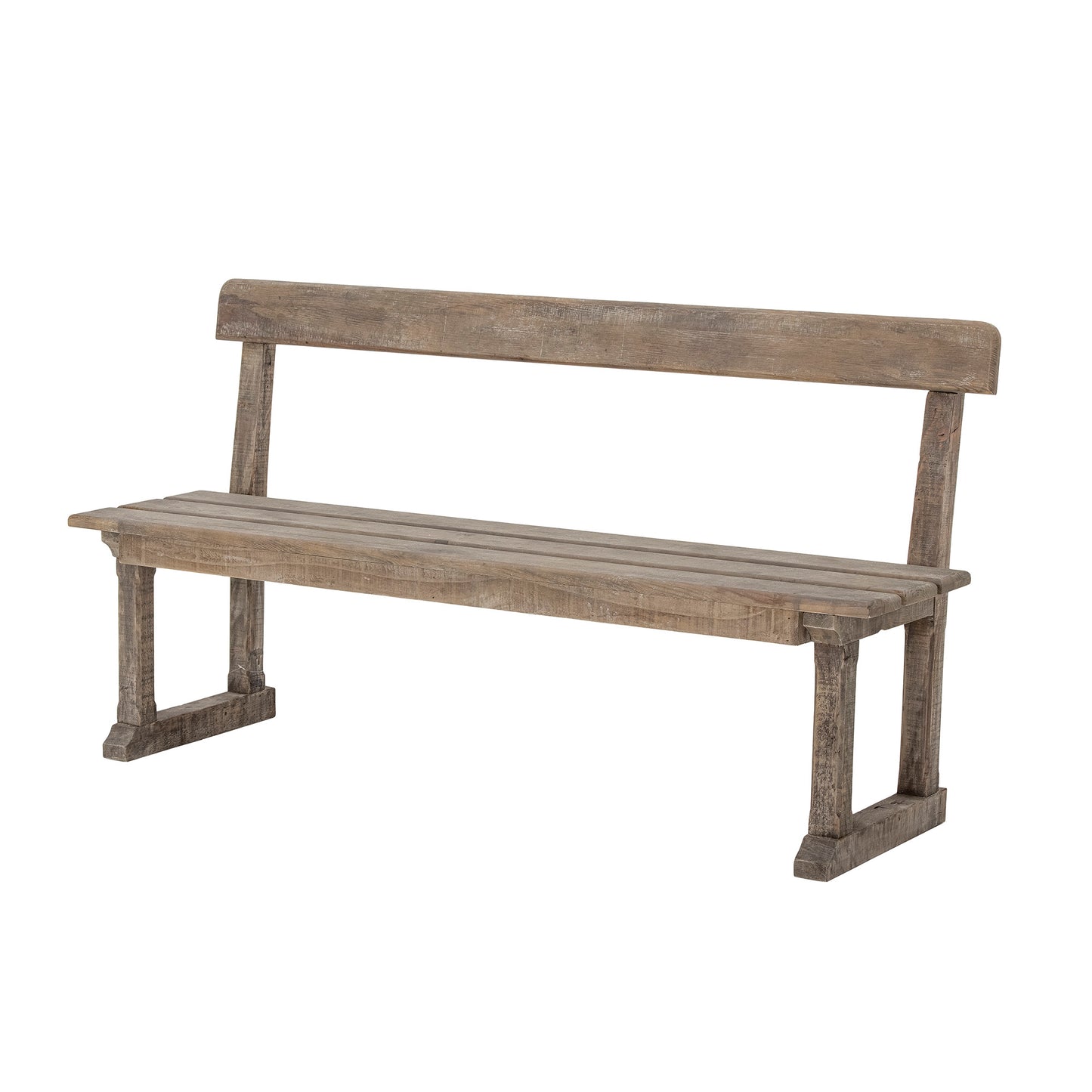 Portland Bench, Nature, Reclaimed Pine Wood