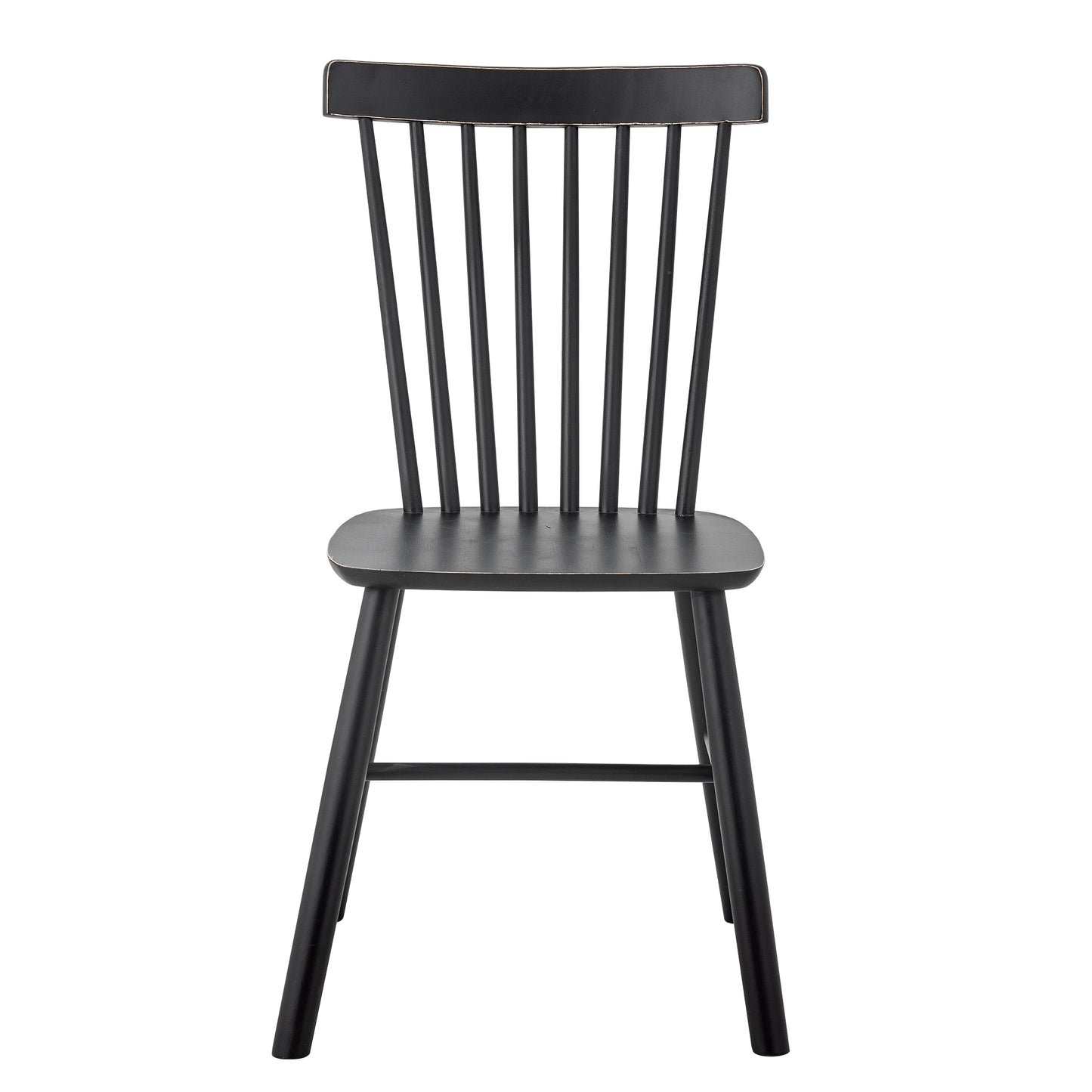Mill Dining Chair, Black, Rubberwood