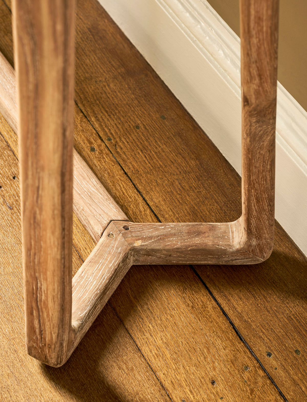Knightwood Console Table - Reclaimed Teak, Natural Grey