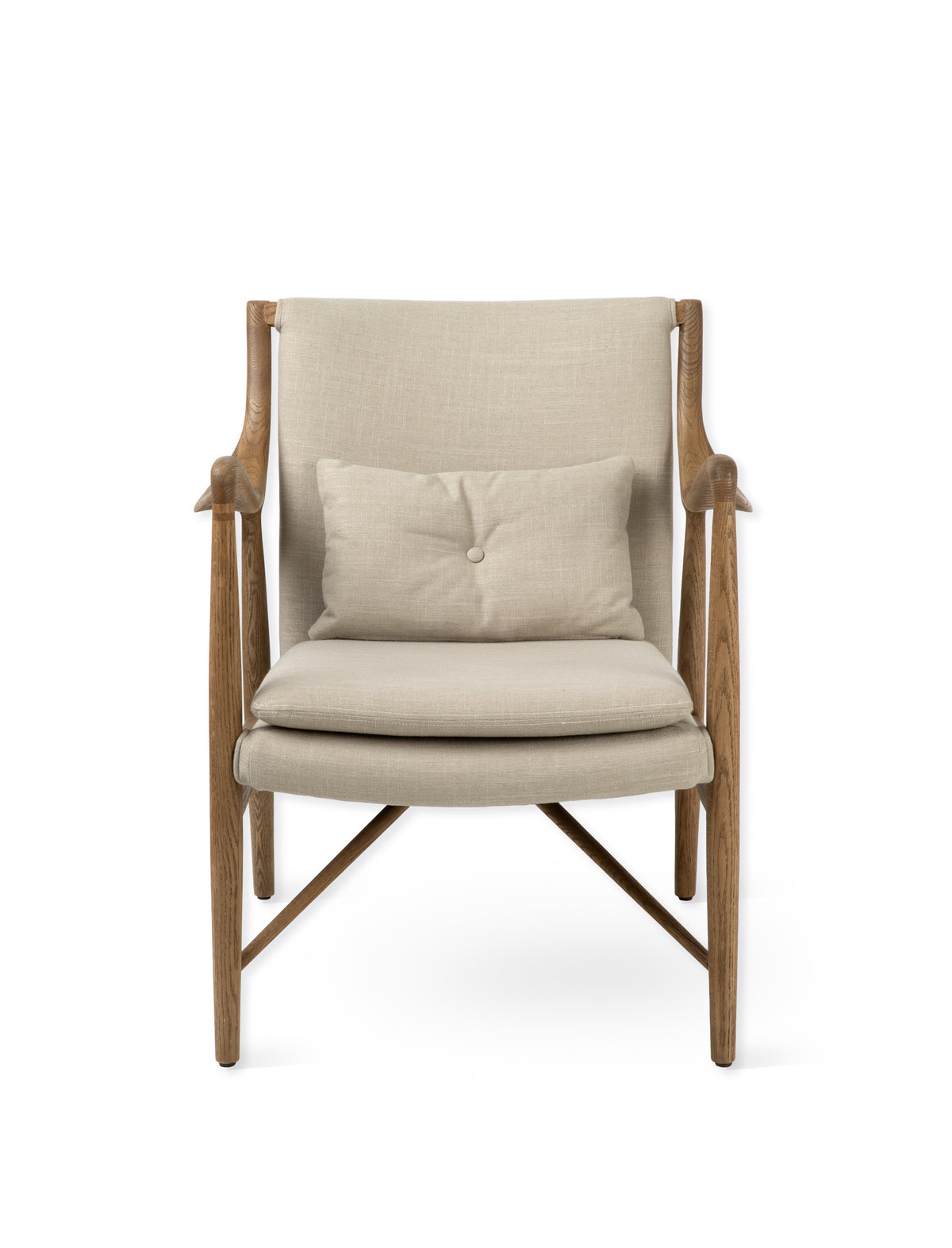 Bremhill Armchair - Ash Wood, Natural