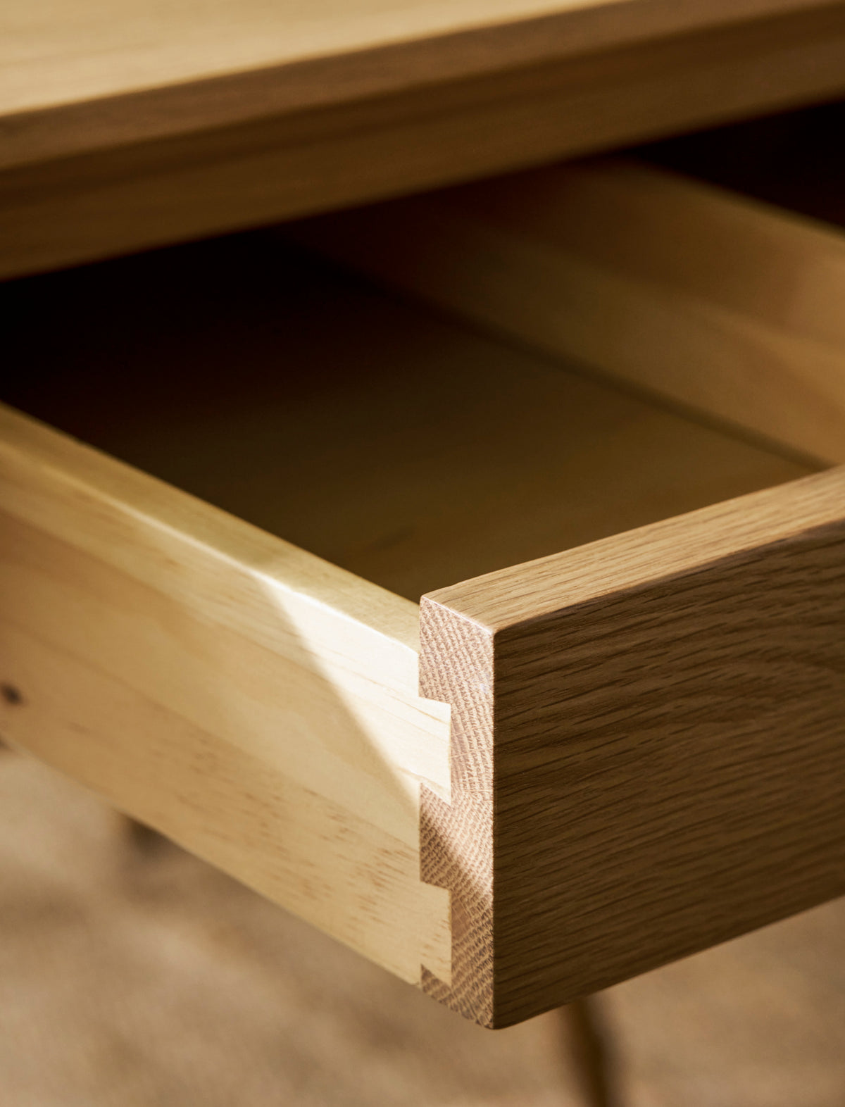 Oakwoth Dining Table - Oak Wood, Natural