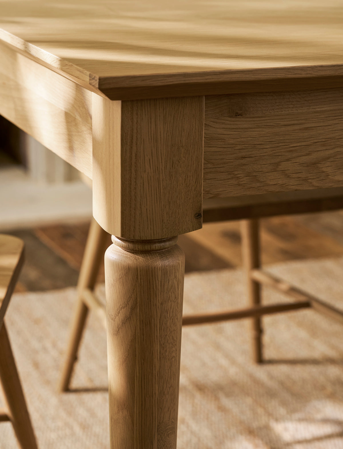 Oakwoth Dining Table - Oak Wood, Natural