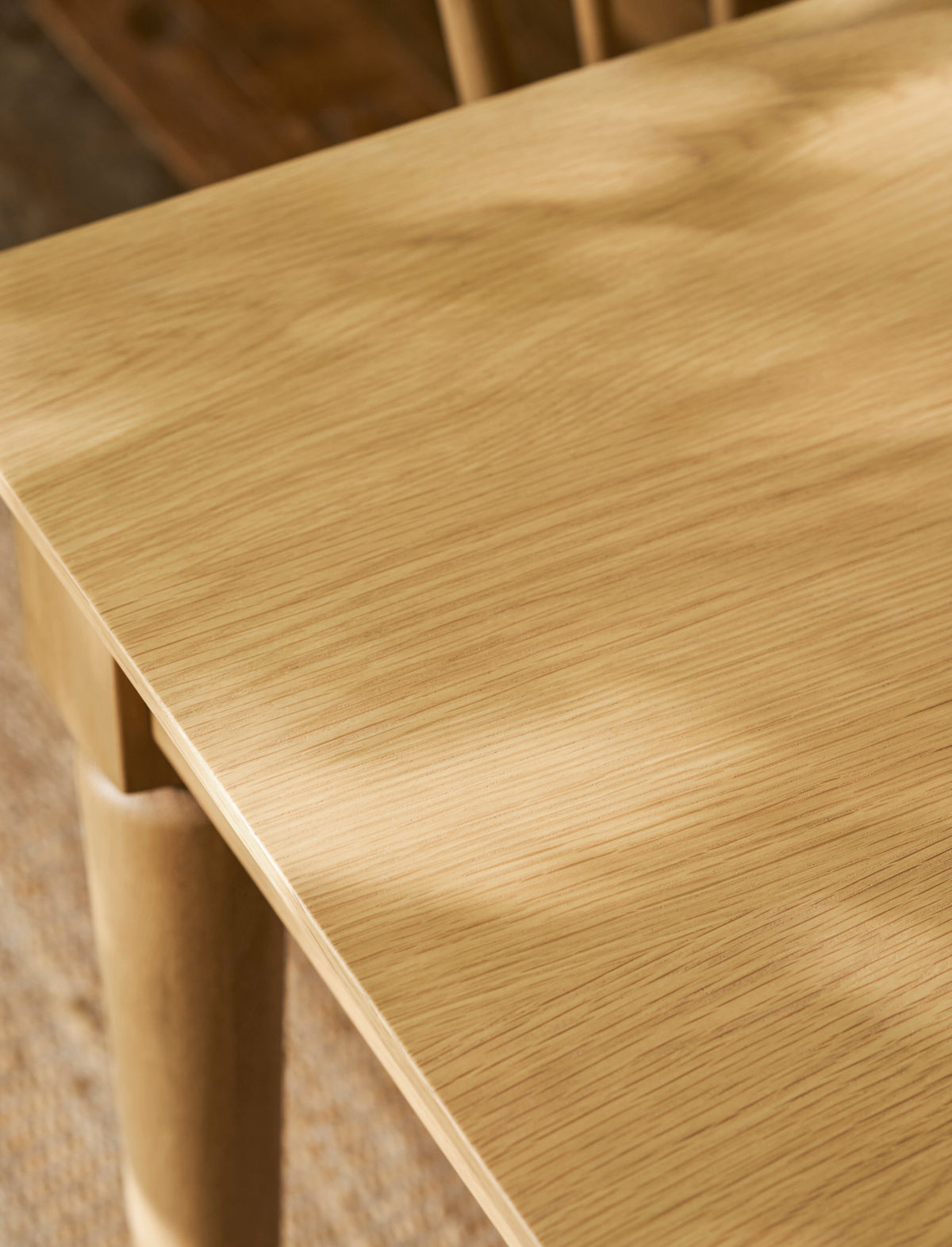 Oakwoth Dining Table - Oak Wood, Natural