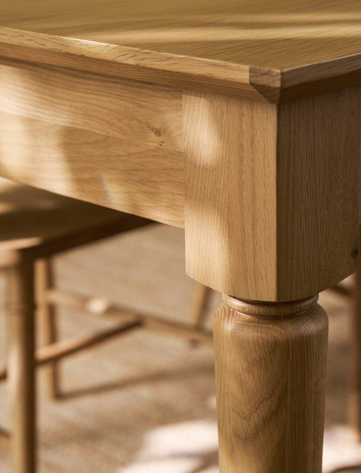 Oakwoth Dining Table - Oak Wood, Natural