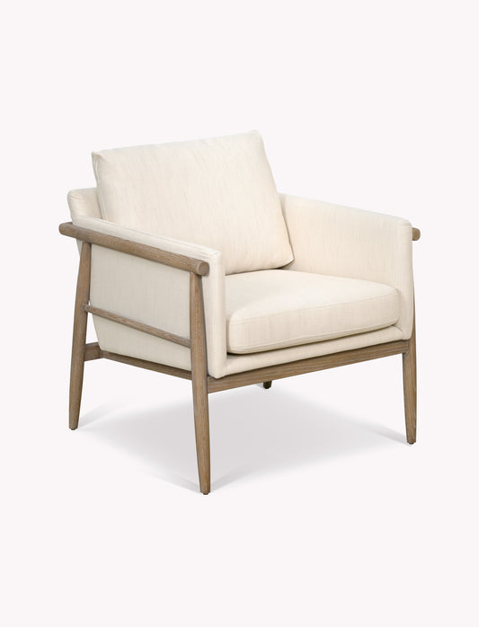 Kennington Armchair - Ash Wood, Natural