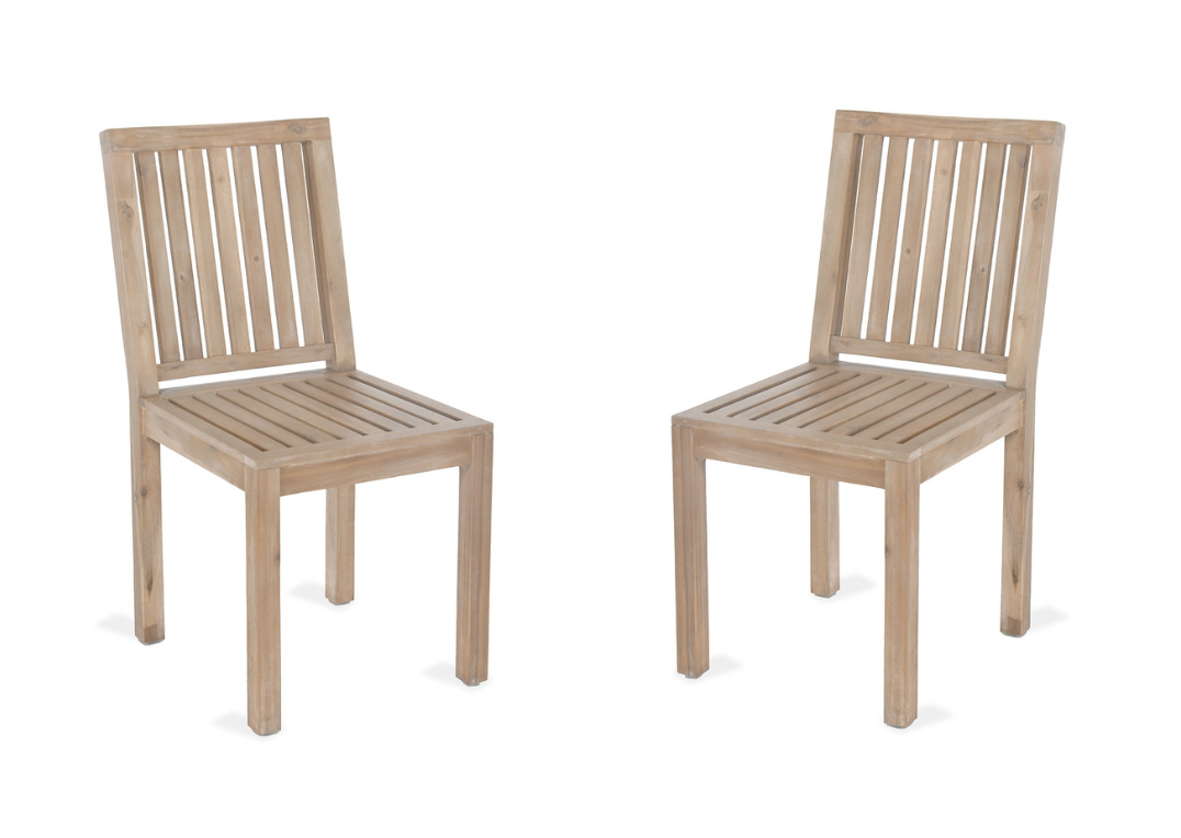 Porthallow Dining Chairs Set of Two by Garden Trading