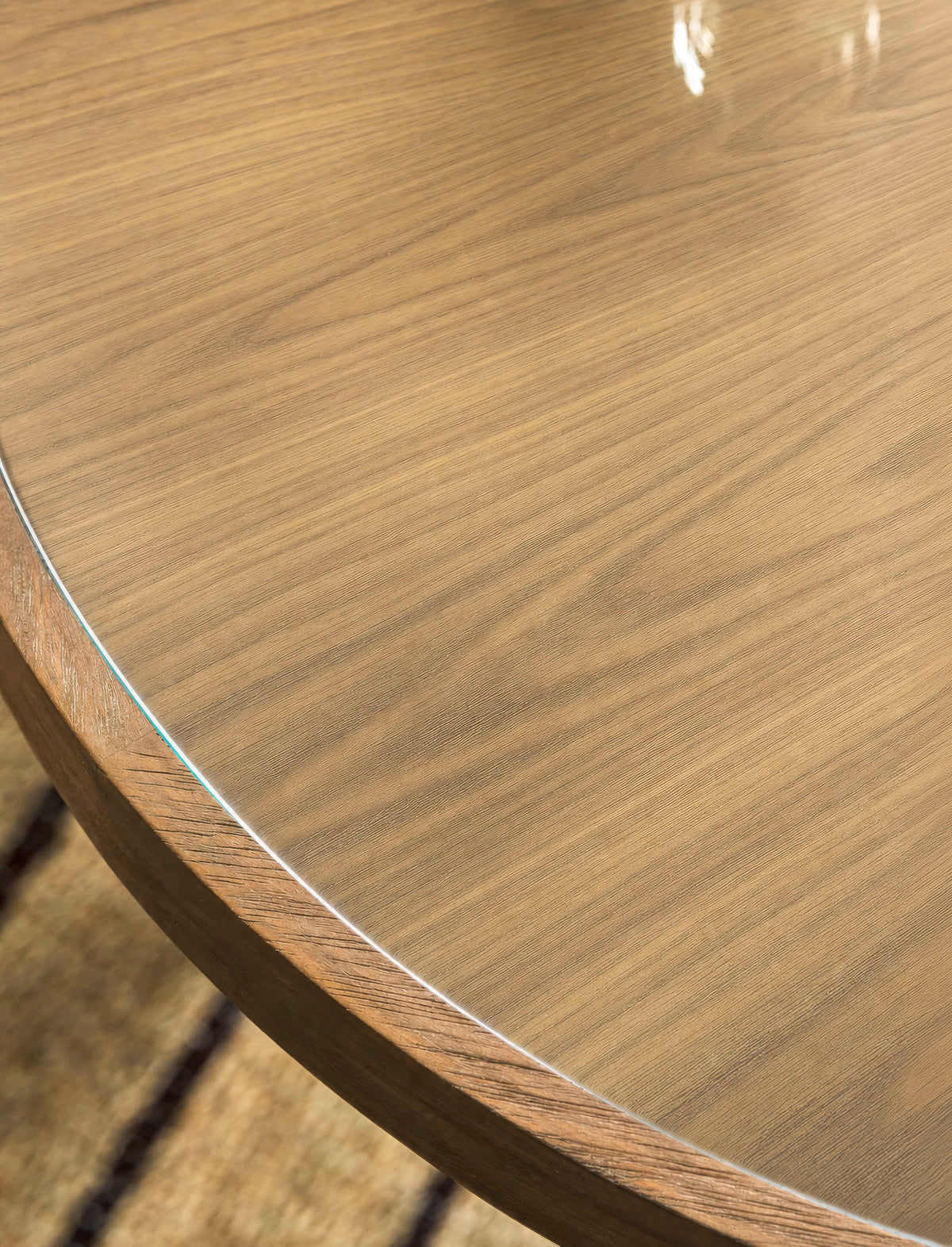 Westbury Round Bistro Table - Bayur Wood, Natural