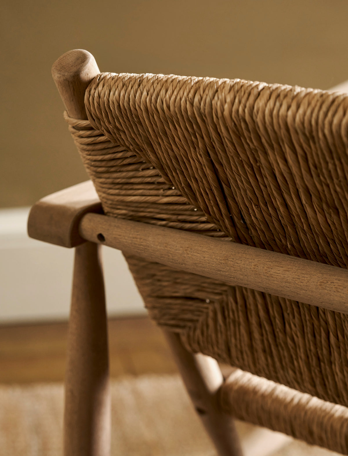 Wixford Armchair - Oak Wood, Natural