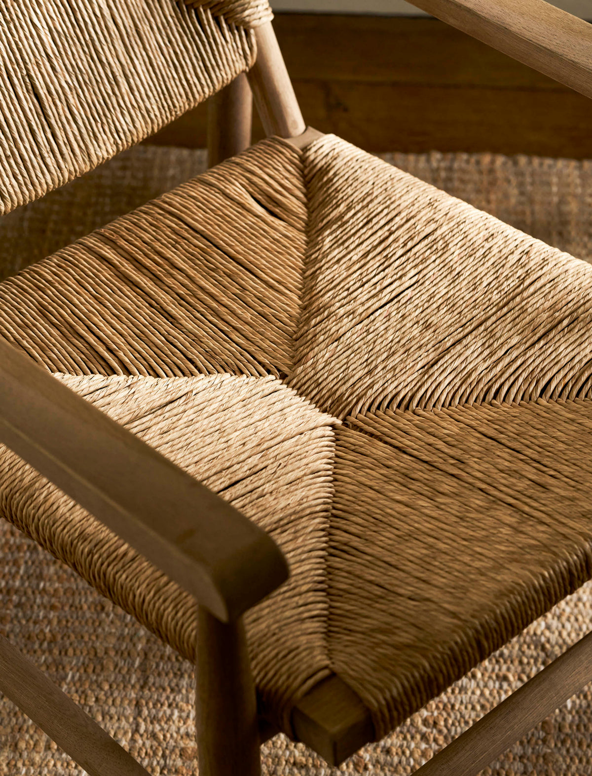 Wixford Armchair - Oak Wood, Natural