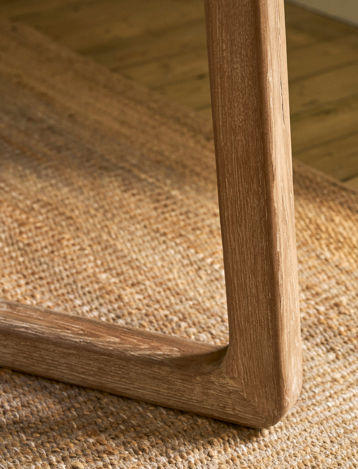Knightwood Dining Table - Reclaimed Teak, Natural Grey